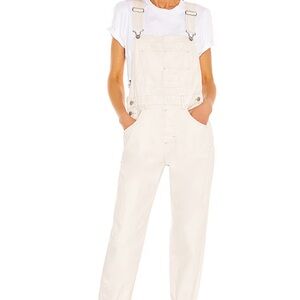 We The Free Women's Light Cream Overalls